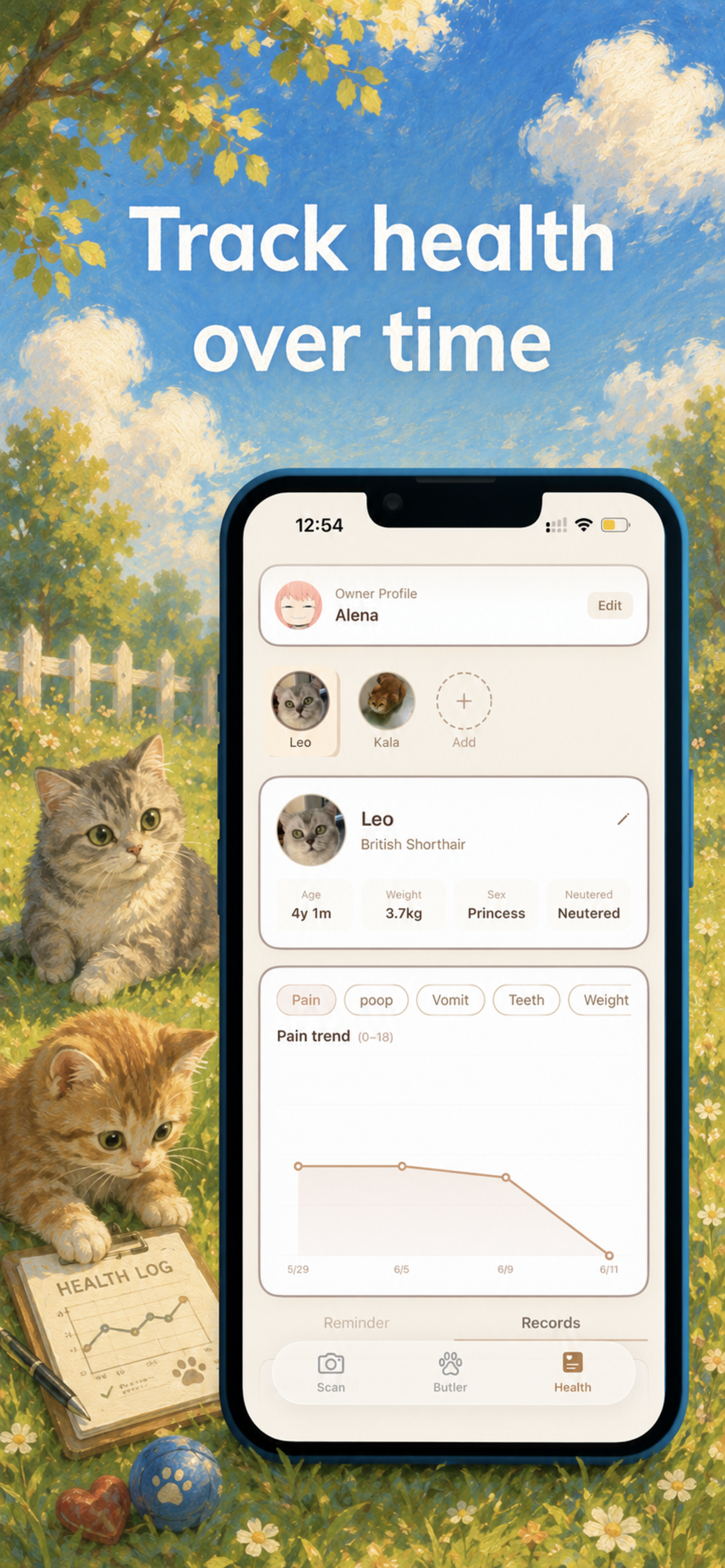 Your private cat AI butler